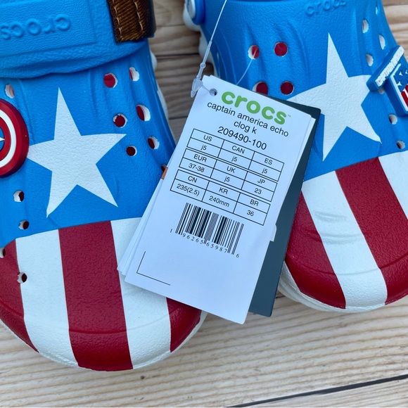 Crocs Marvel Captain America Echo Clog 🇺🇸 - Picture 16 of 16